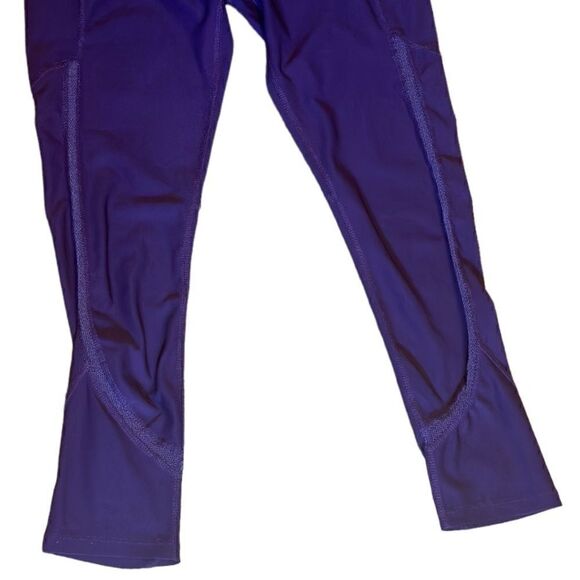 Apana Purple Yoga Leggings Pants Size Medium M - Picture 9 of 10